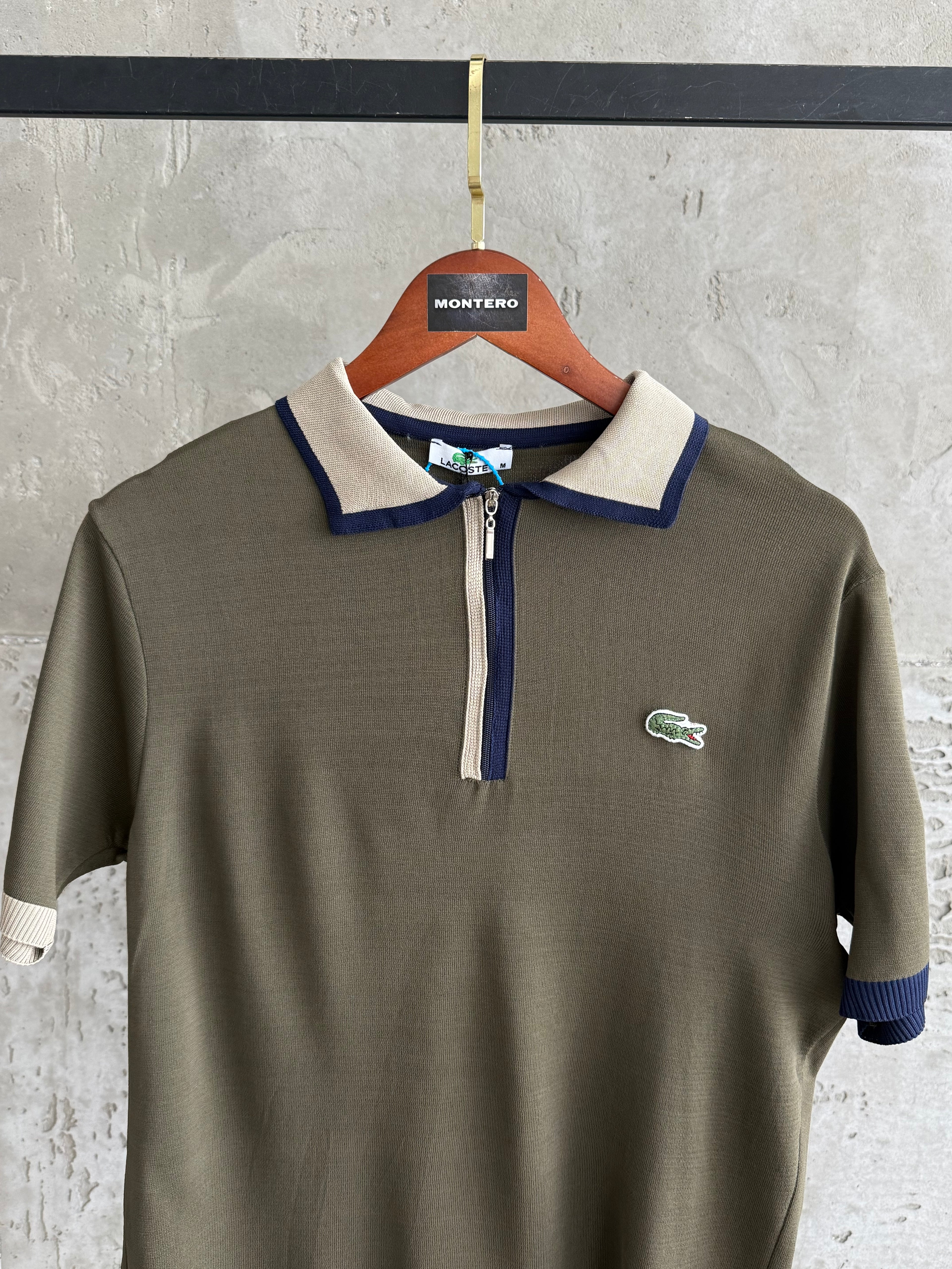 L001 Polo Yaka krem tshirt