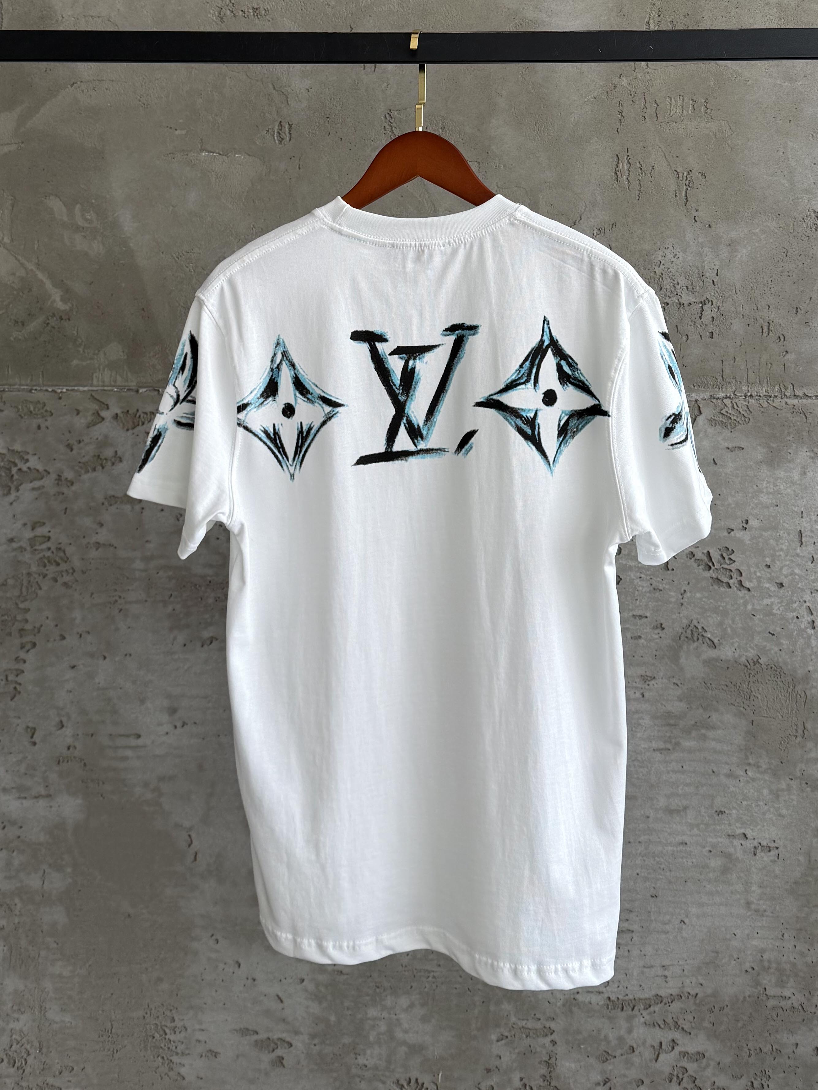 LV03 Aqua Plus beyaz tshirt