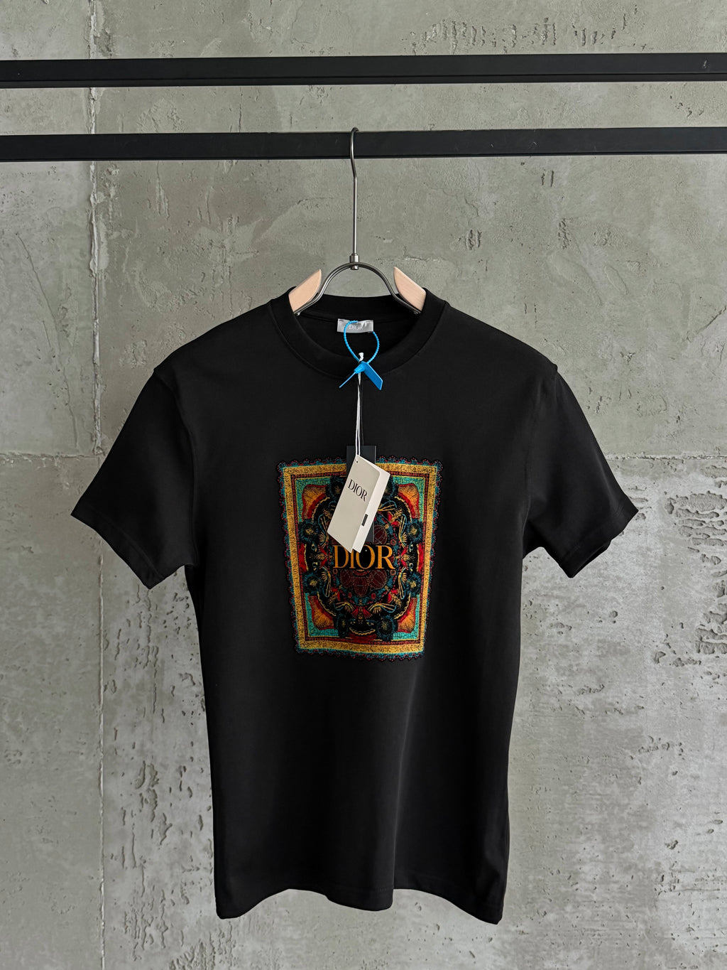 D01 Vintage siyah tshirt
