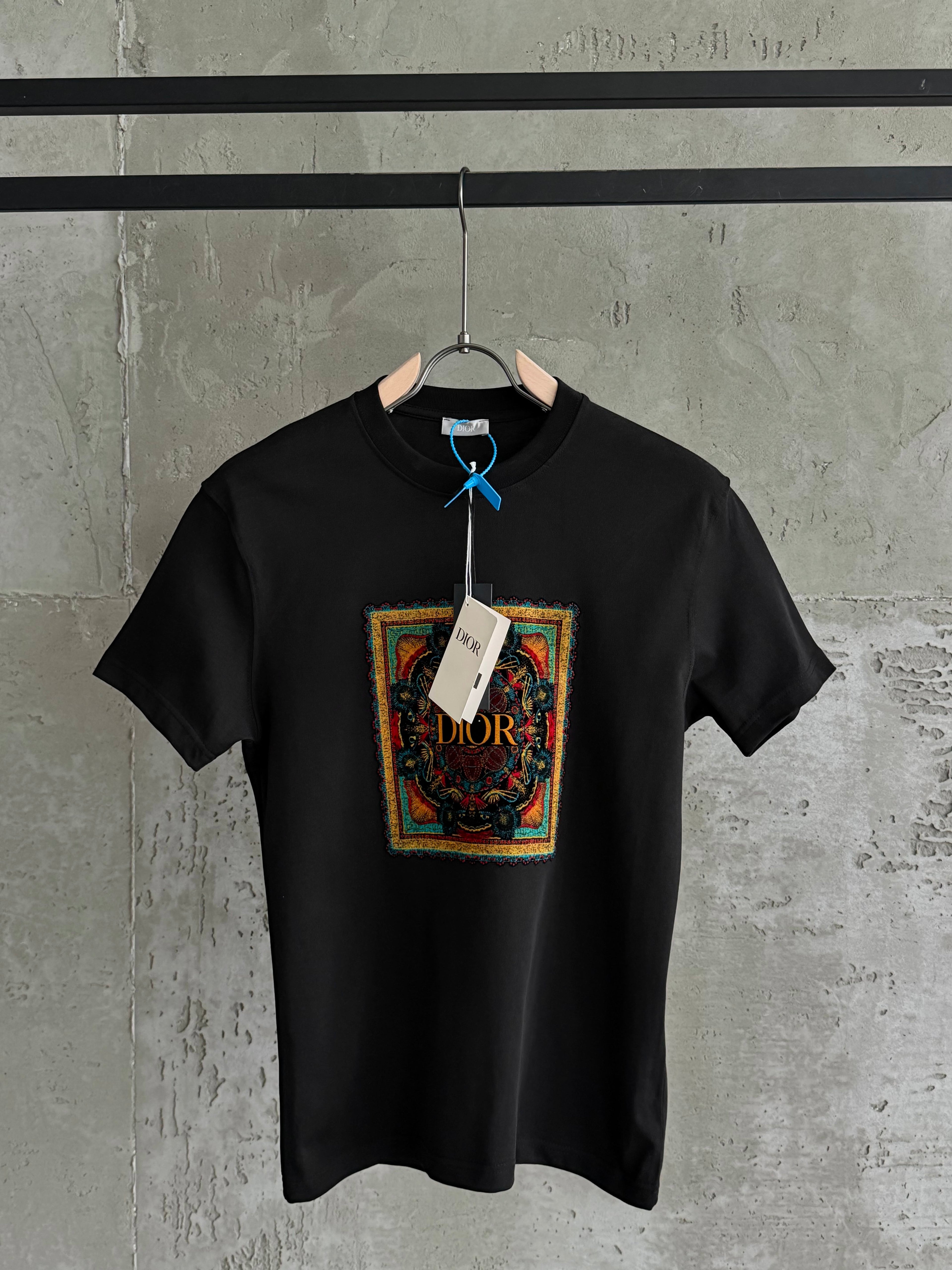 D01 Vintage siyah tshirt