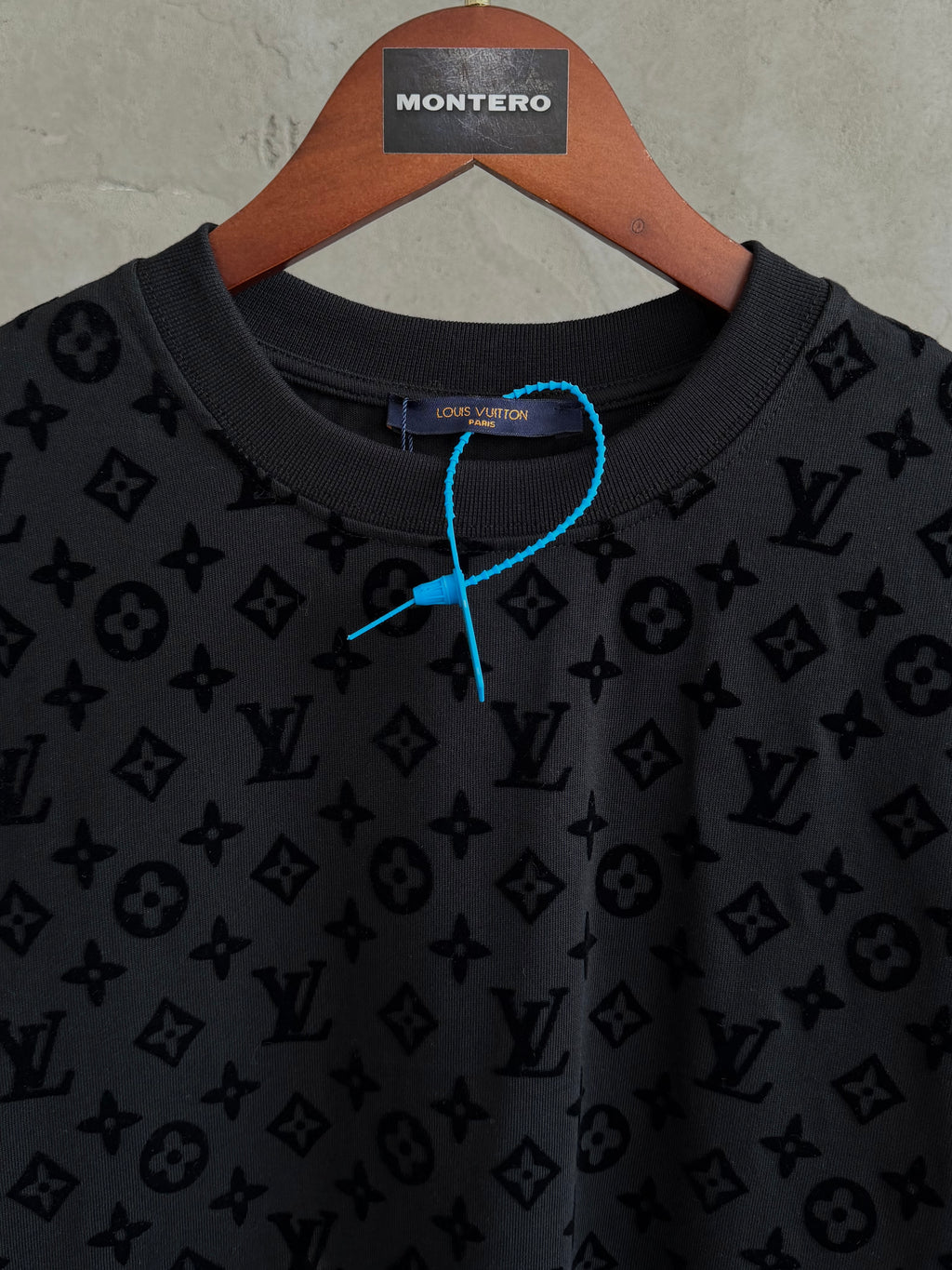 LV05 full baskı siyah tshirt