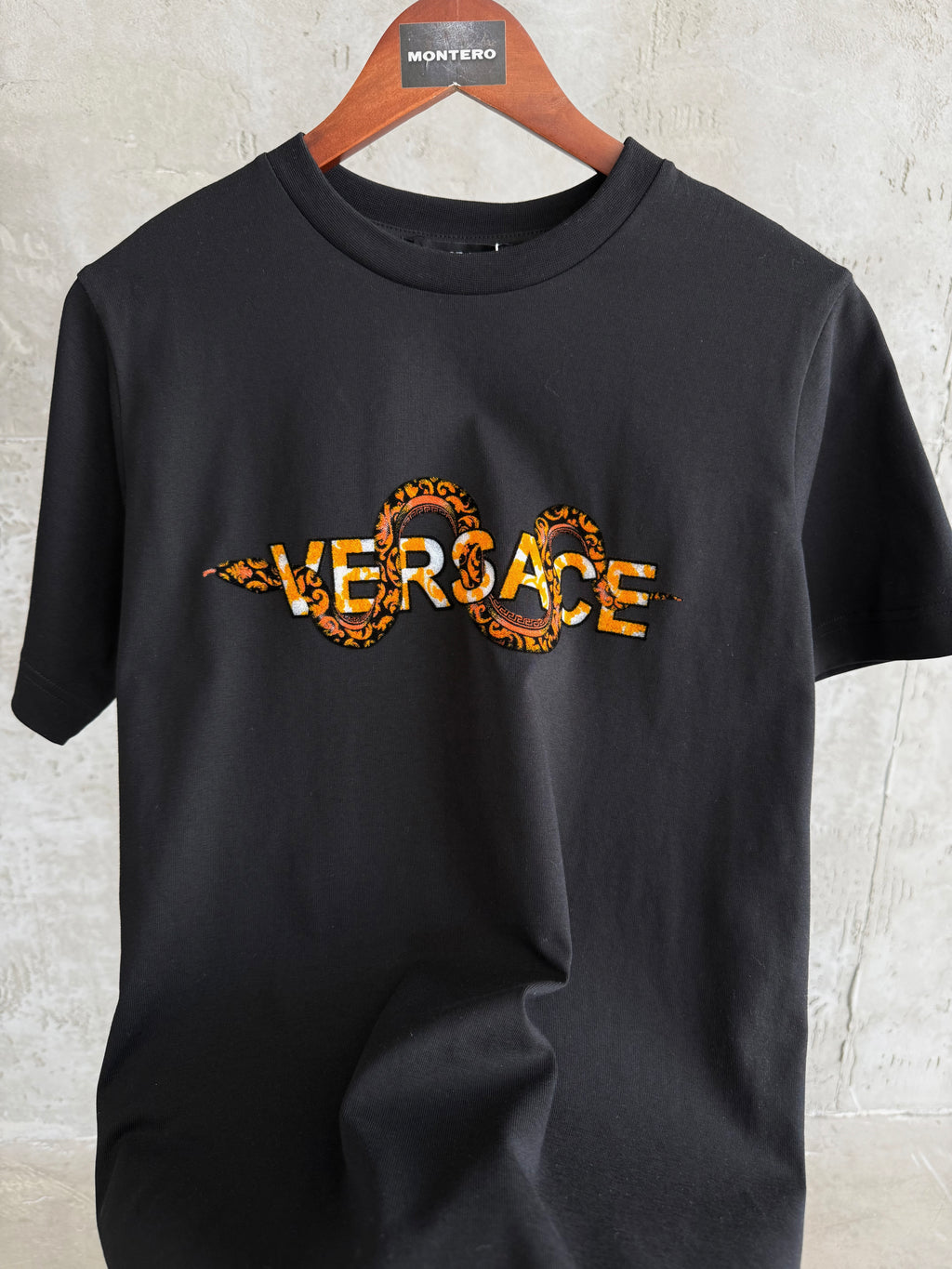 V03 Snake siyah tshirt