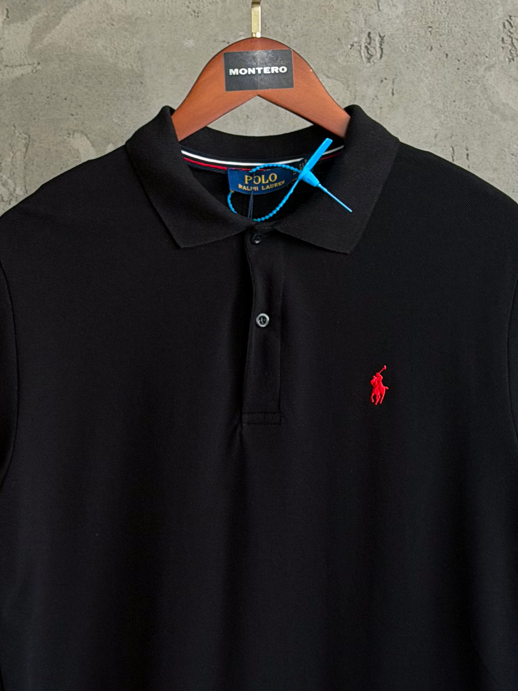 US04 Polo Yaka siyah tshirt