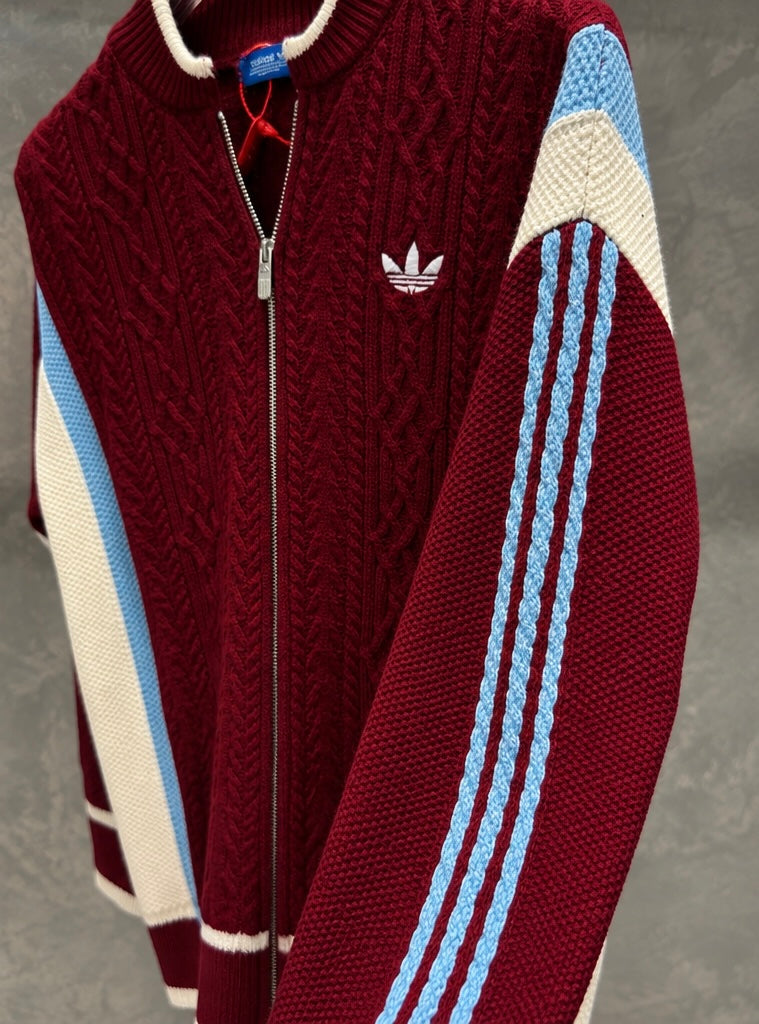 ADS01 Premium Bordo Hırka