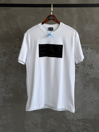 EA02 yüksek baskı beyaz tshirt