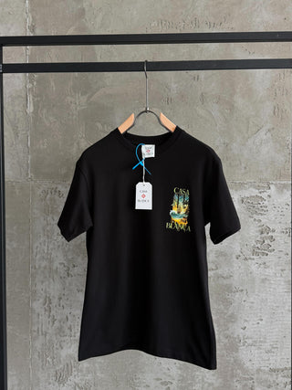 CB04 Waves siyah tshirt