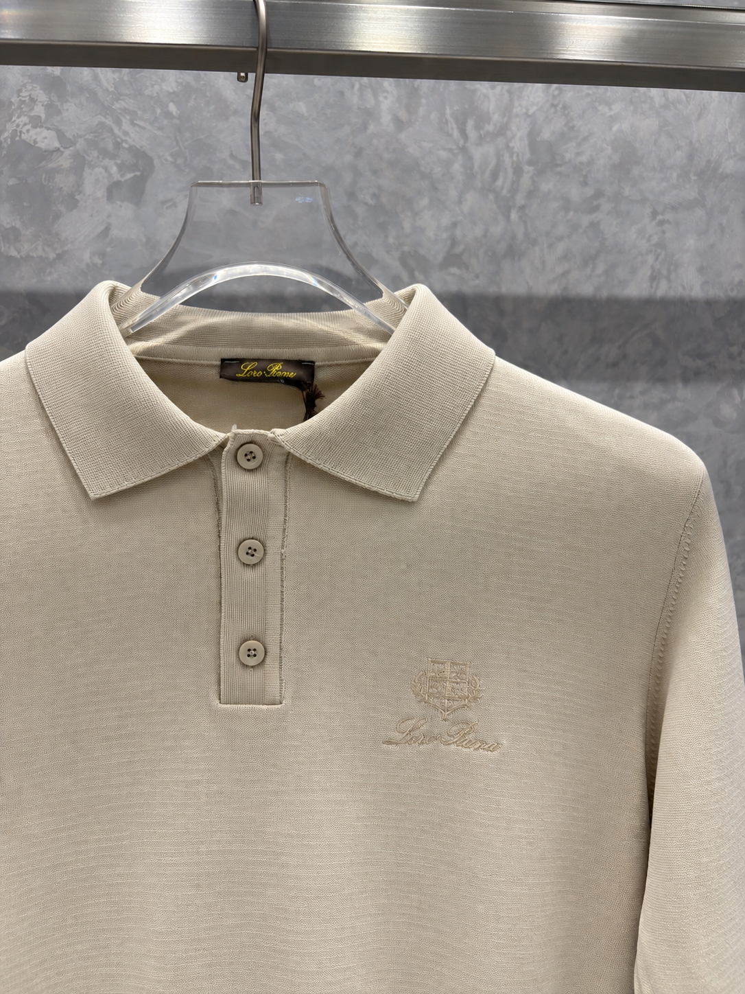 LP03 Polo Yaka Krem Triko