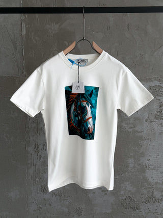 H08 Midnight beyaz tshirt