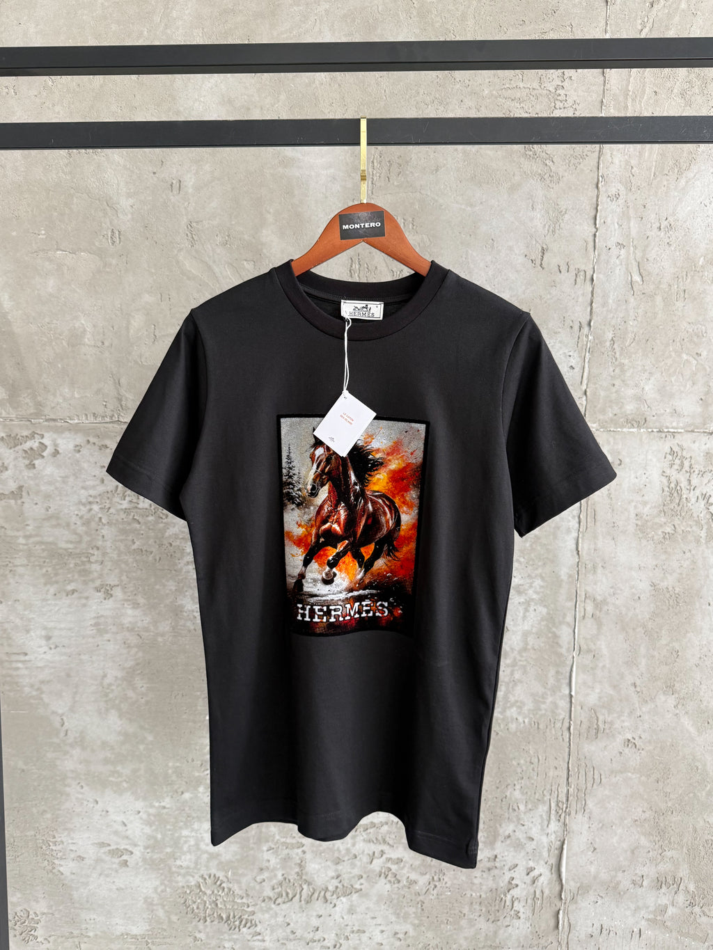 H13 Run siyah tshirt