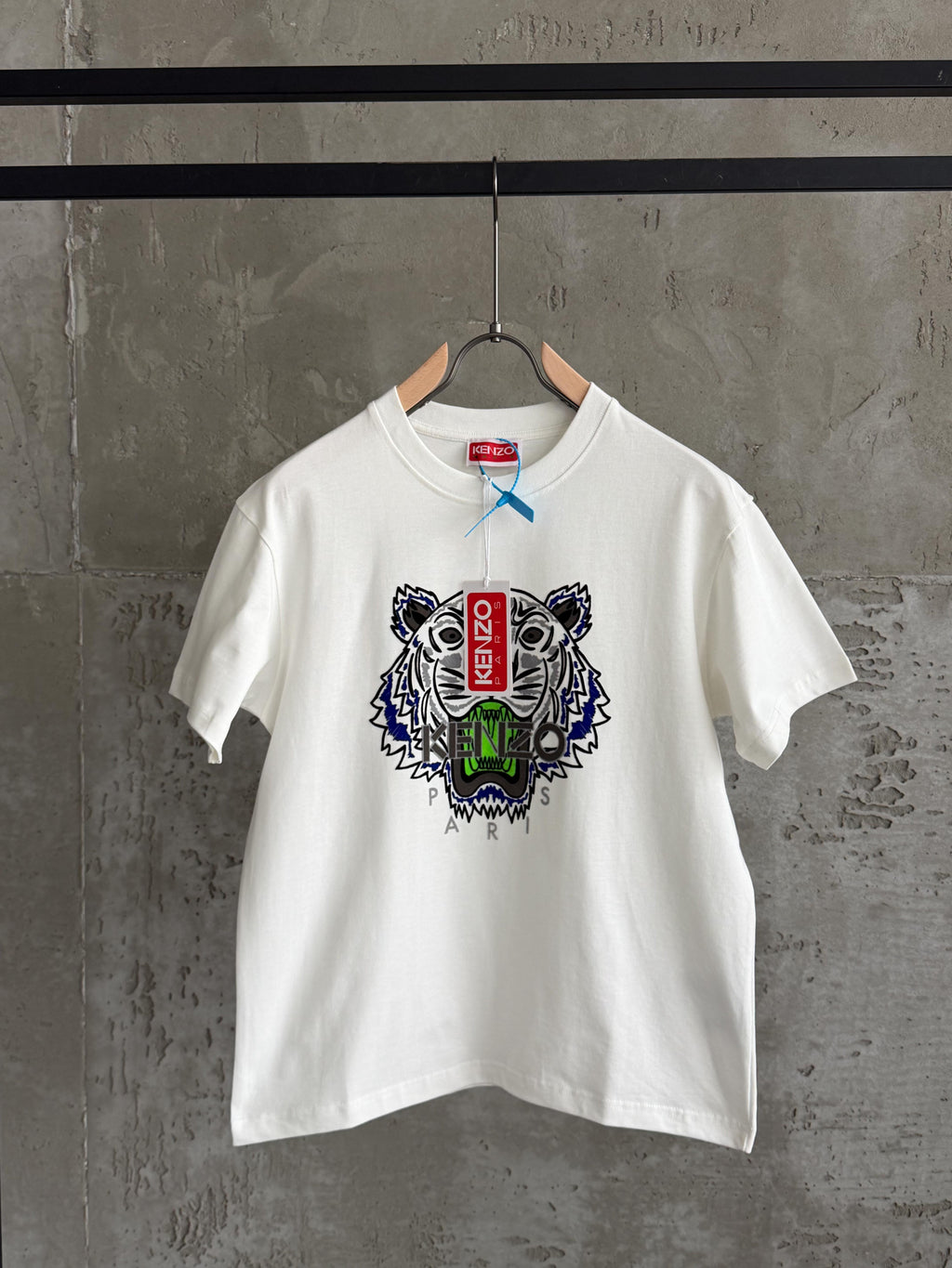 K01 Tiger beyaz tshirt