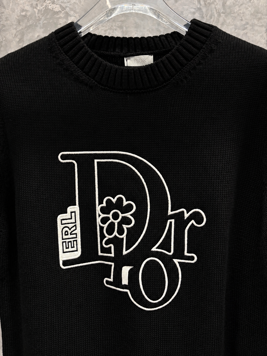 D01 Nakış Siyah Kazak