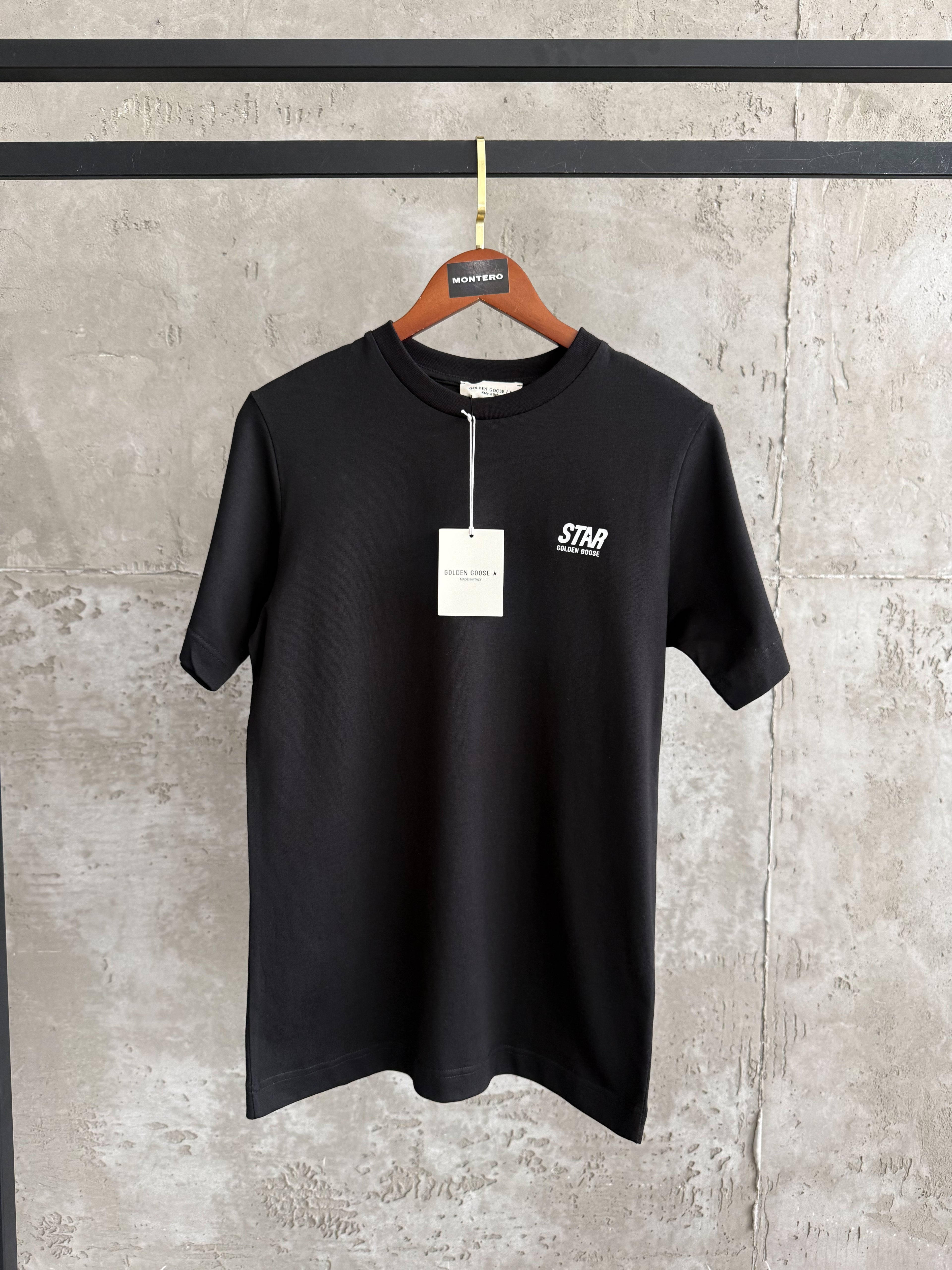 GG01 Star siyah tshirt