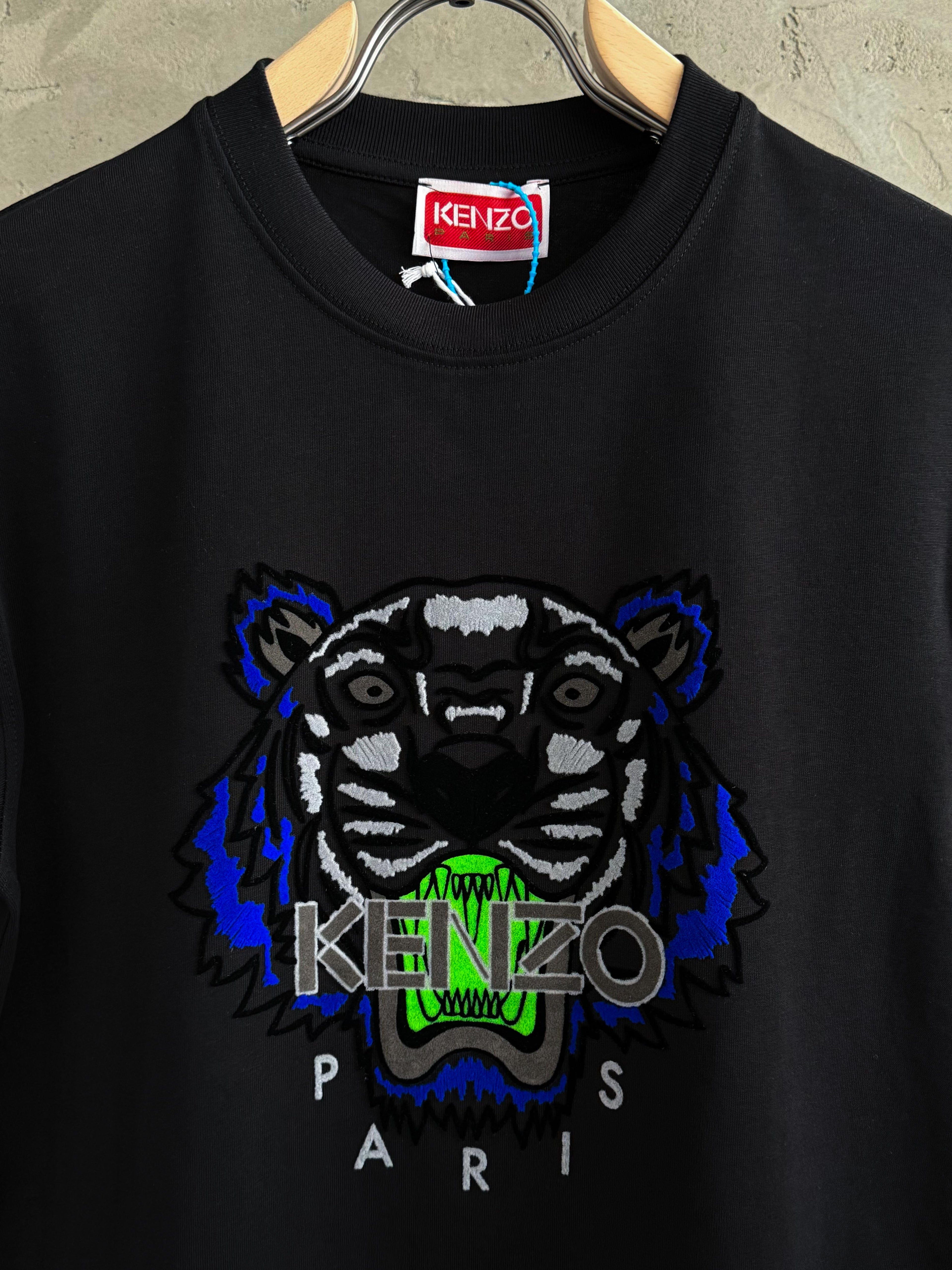 K01 Tiger siyah tshirt