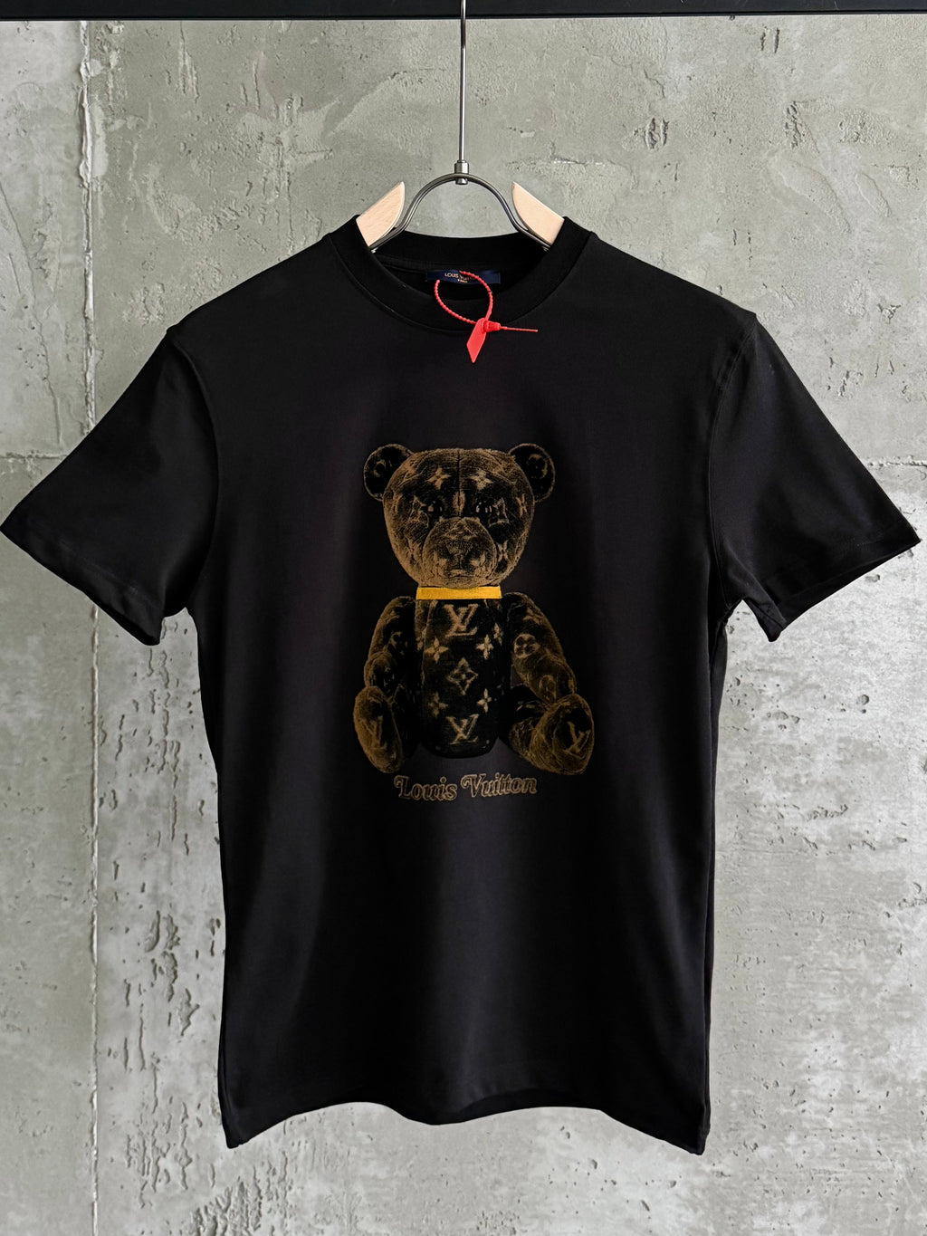 LV01 Bear siyah tshirt
