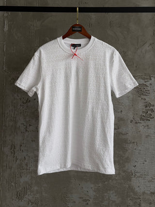 DG03 folk full baskı beyaz tshirt