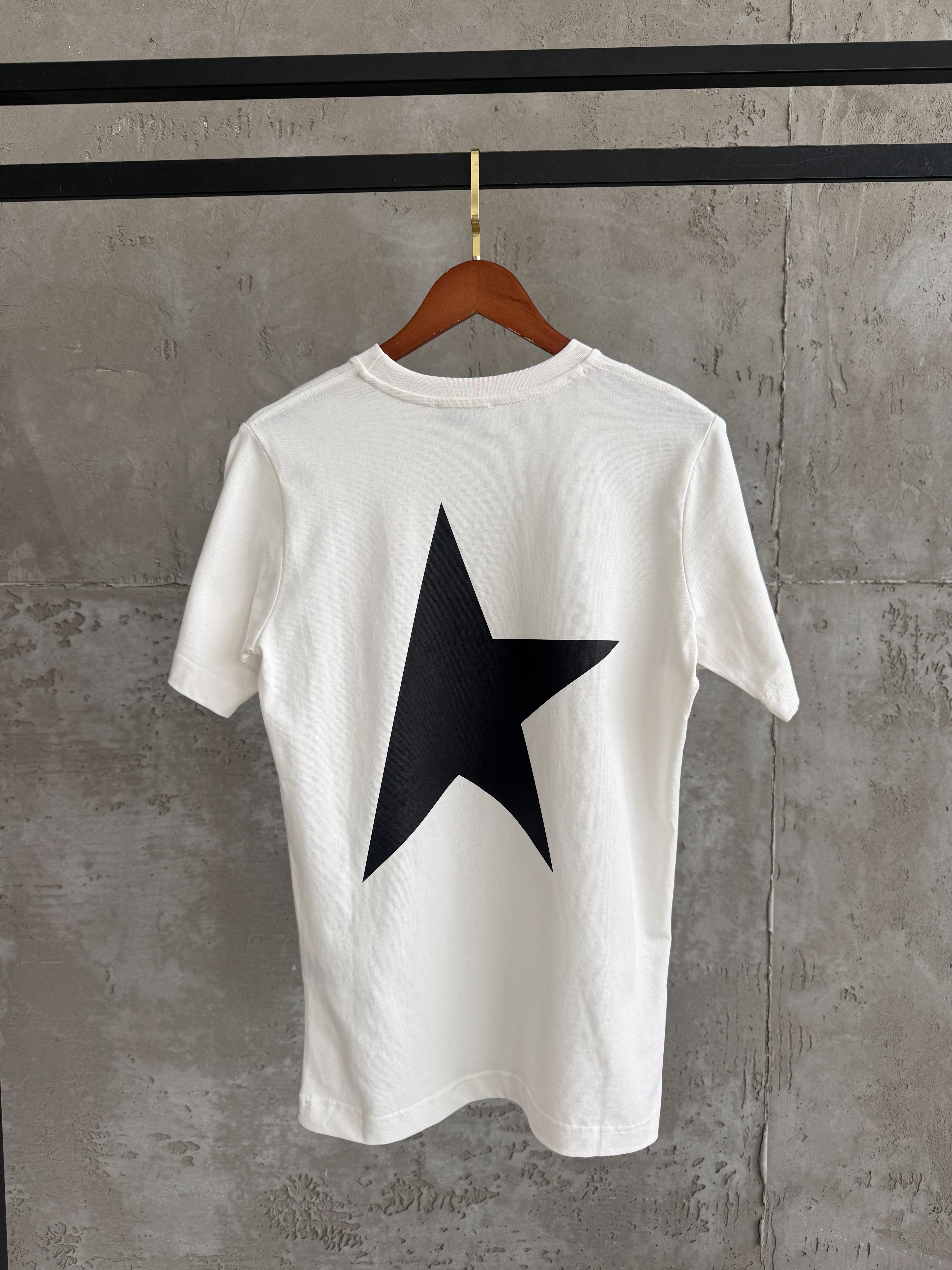 GG01 Star beyaz tshirt