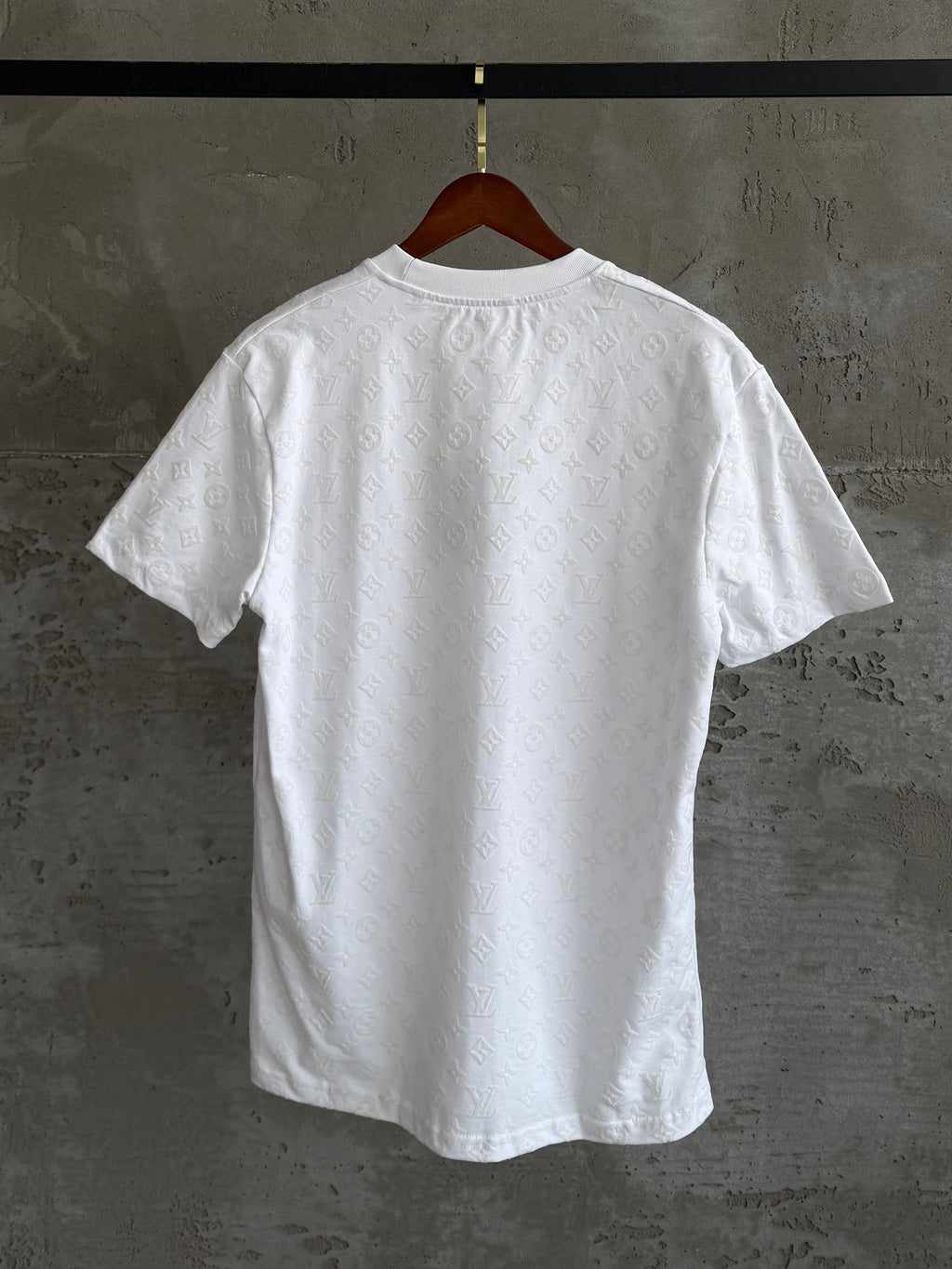 LV05 full baskı beyaz tshirt