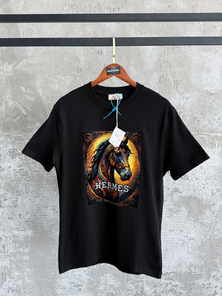 H12 Sun siyah tshirt