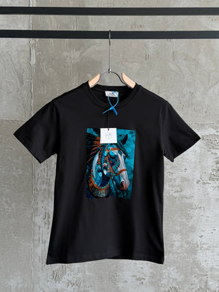 H08 Midnight siyah tshirt