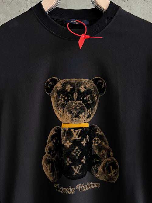 LV01 Bear siyah tshirt