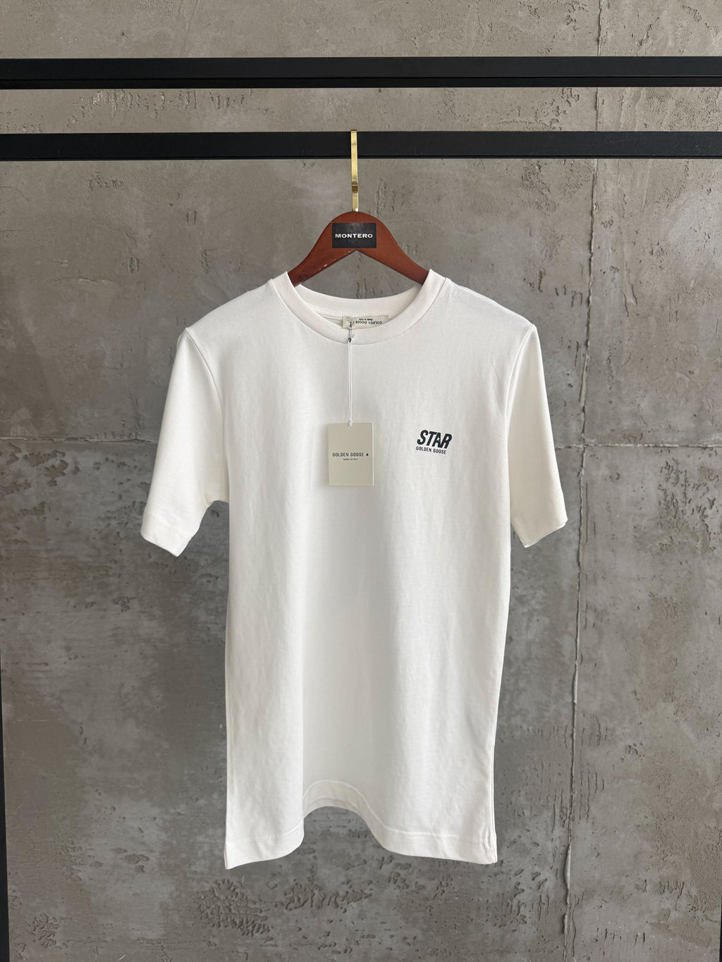 GG01 Star beyaz tshirt