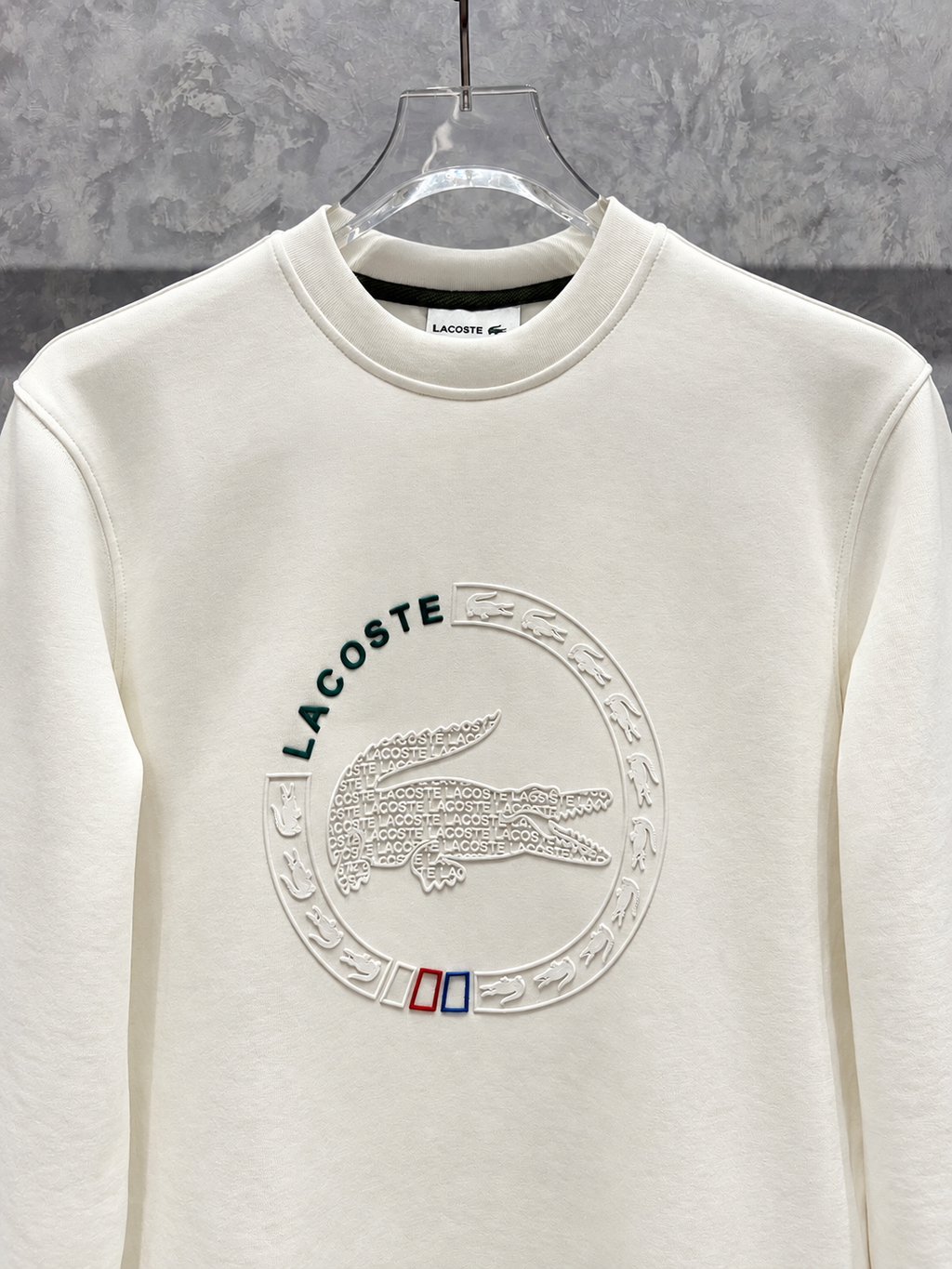 L05 Logolu Beyaz Sweatshirt