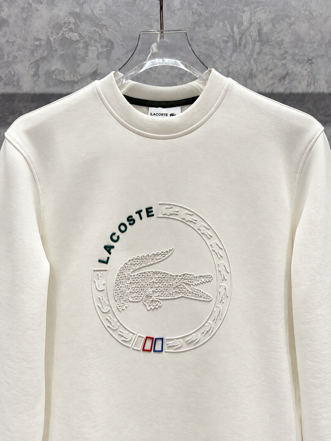 L05 Logolu Beyaz Sweatshirt