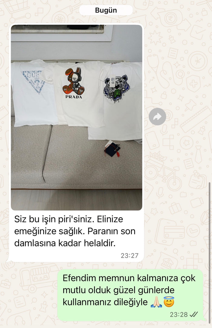 Hakan P. tarafından gönderilen WhatsApp müşteri mesajı